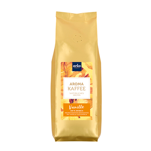 Aroma Kaffee Vanille gemahlen 250g