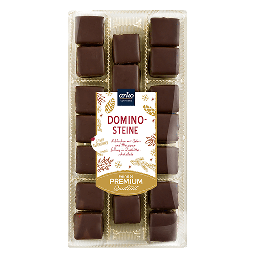 Dominosteine Zartbitter 250g