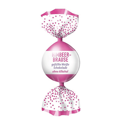 Himbeer-Brause-Kugel 20g