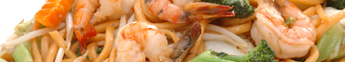 Fisch und Garnelen