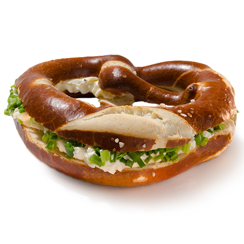 Laugenbrezel Frischkäse