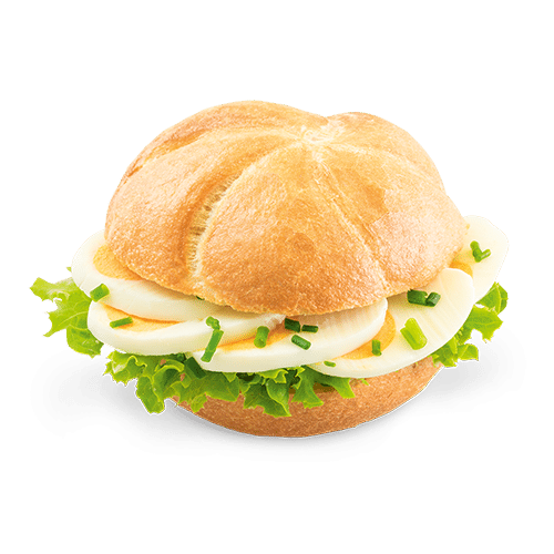 Kaiserbrötchen Ei