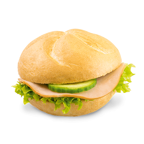 Kaiserbrötchen Pute