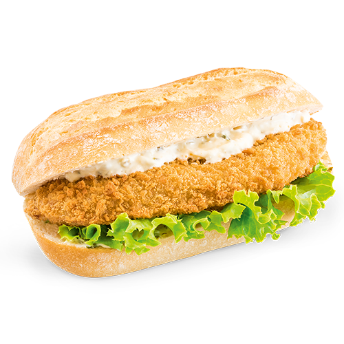 Rustino Baguette Brötchen Backfisch