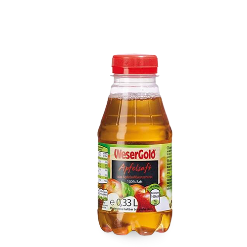 Wesergold Apfelsaft 0,33l (EINWEG)