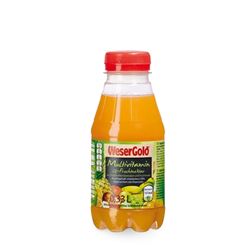 Wesergold Multivitaminsaft 0,33l (EINWEG)