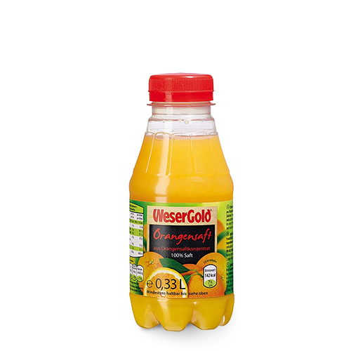 Wesergold Orangensaft 0,33l (EINWEG)