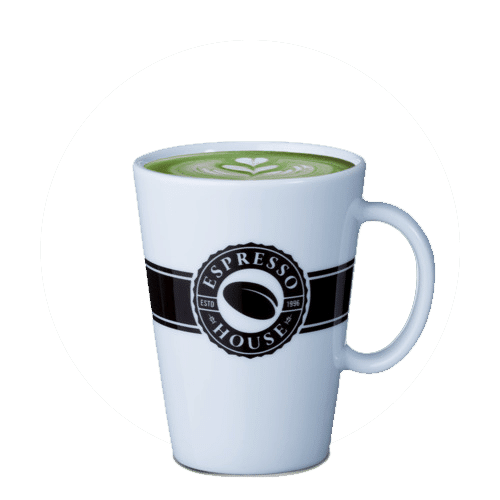 Hafer Matcha Latte