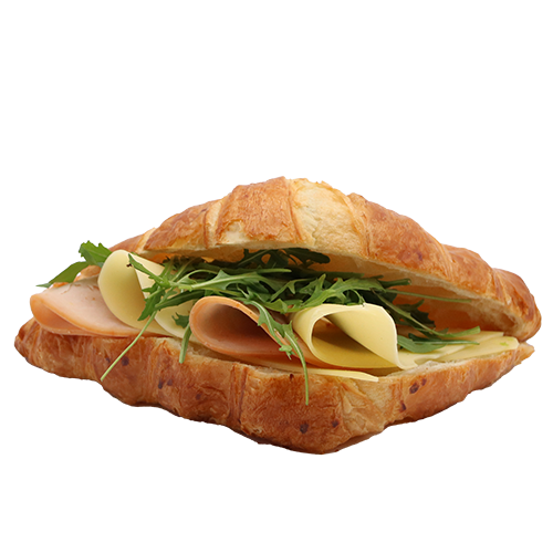 Buttercroissant Pute & Käse