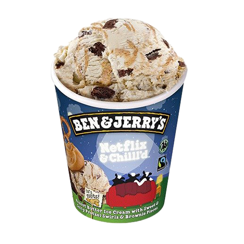 Ben & Jerry's Netflix & Chilll'd 465ml
