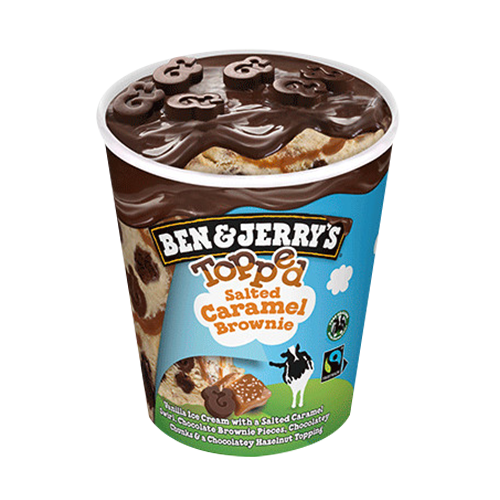 Ben & Jerry's Topped Salted Caramel Brownie 438ml