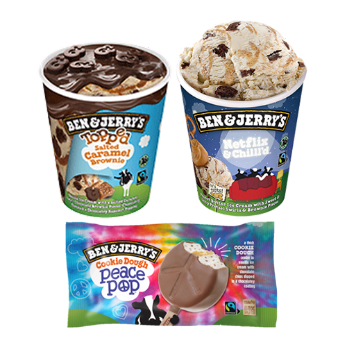 Ben & Jerry's Happiness and a Snack