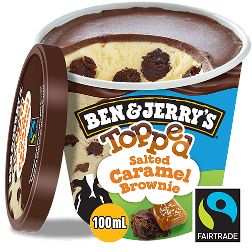 Ben & Jerry's Topped Salted Caramel Brownie 100ml