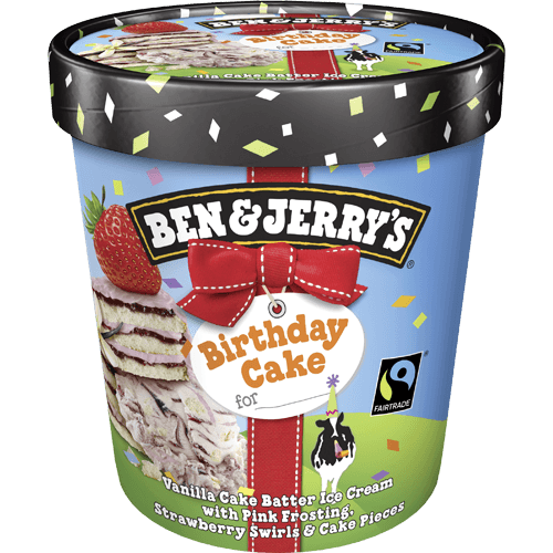 Ben & Jerry's Birthday Cake 500ml
