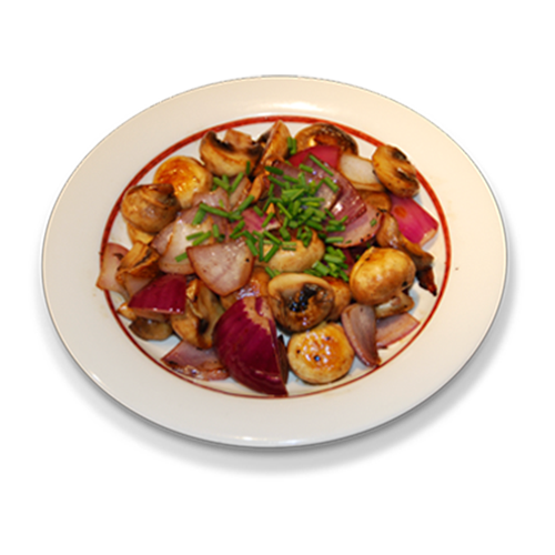 Champignon-Zwiebel-Gemüse