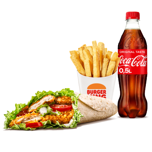 Crispy Chicken Wrap Menu