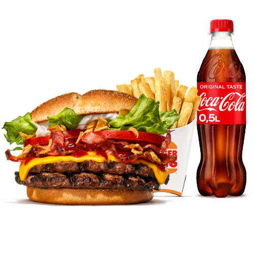 Double Steakhouse King Menu