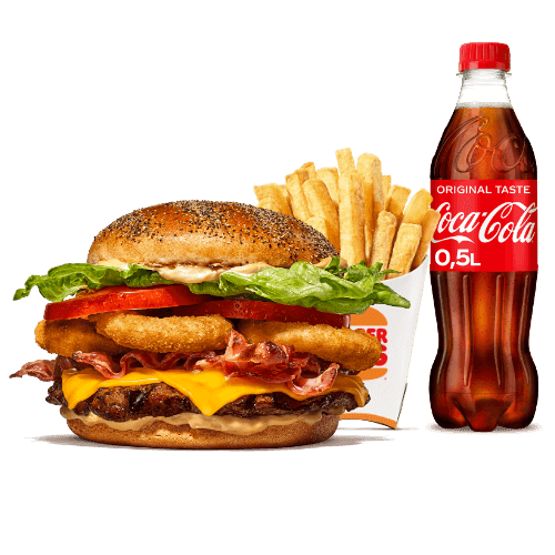 BBQ Lover Beef King Menü