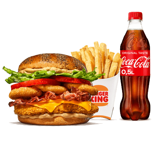 BBQ Lover Chicken King Menü