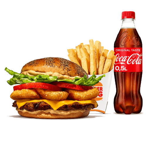 BBQ Lover Plant-based* King Menü