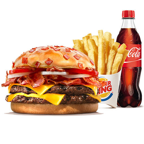 Bacon Lover Double Menu
