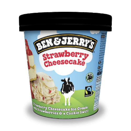 Ben & Jerry's Strawberry Cheesecake 465ml