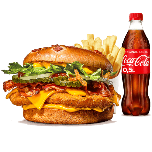 Cheesy Bacon Lover Chicken Menu