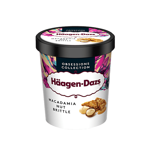 Häagen-Dazs Macadamia Nut Brittle Eiscreme 460ml