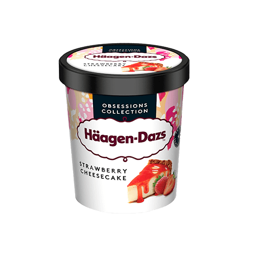 Häagen-Dazs Strawberry Cheesecake Eiscreme 460ml