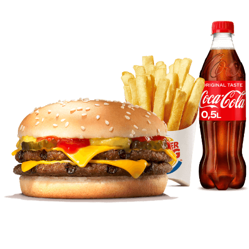 Double Cheeseburger KING Menu