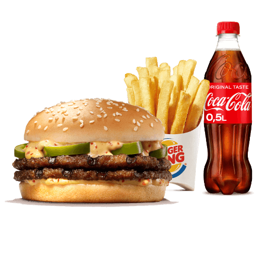 Double Chili Cheese Burger KING Menu