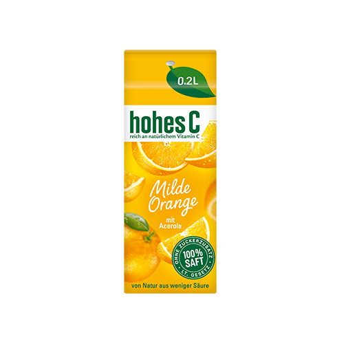 Hohes C Milde Orange 0,2l
