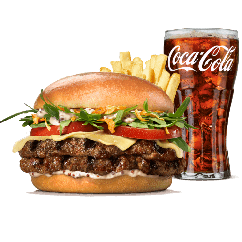 KING'S Mustard Cheese Double Menu