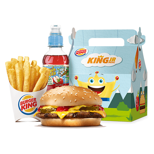 KING JR Meal Cheeseburger