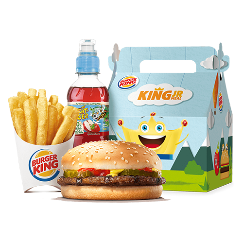 KING JR Meal Hamburger