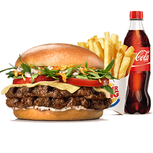 KING'S Mustard Cheese Double Menu