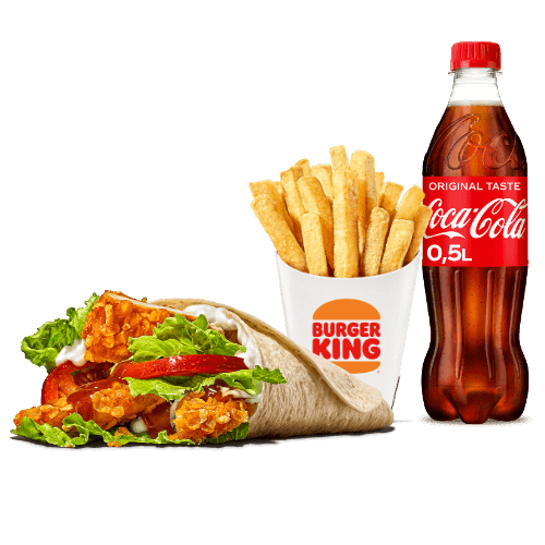 Crispy Chicken Wrap Menü