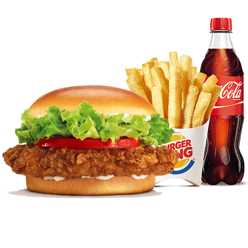 Crunchy Chicken Deluxe KING Menu
