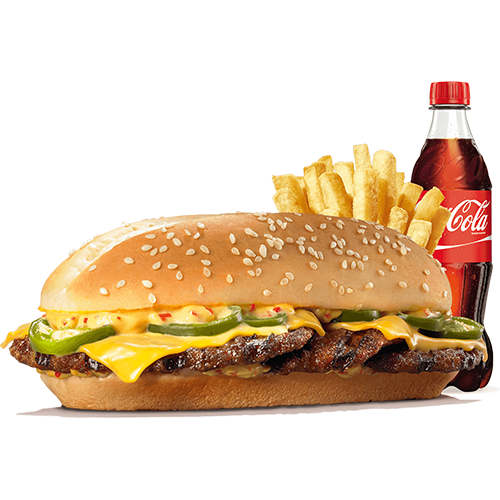 X-tra Long Chili Cheese KING Menu