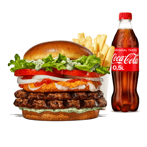 Mozzarella Lover Double Menu