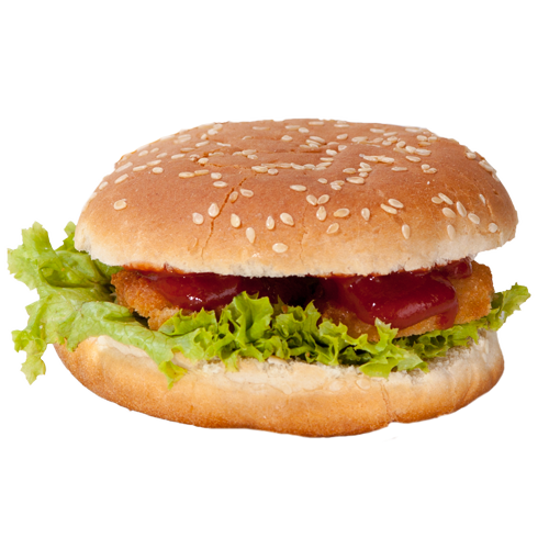 Chicken Nugget Burger