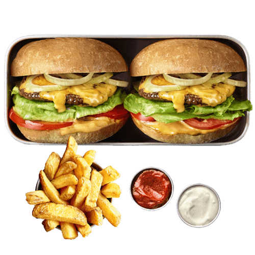 CHEESEBURGER'ista x 2 Box