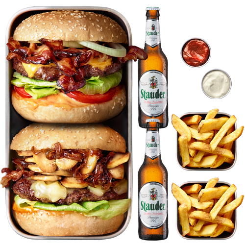 Burger & Bier Sixpack