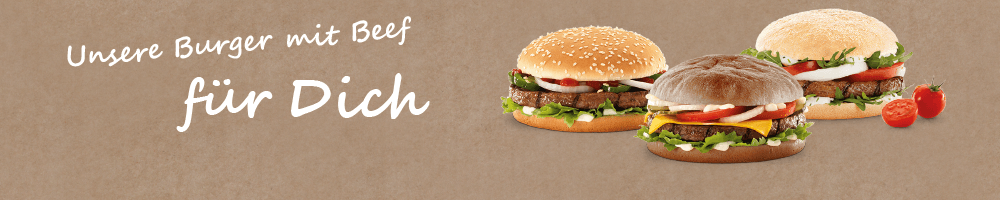 Burger mit Beef
