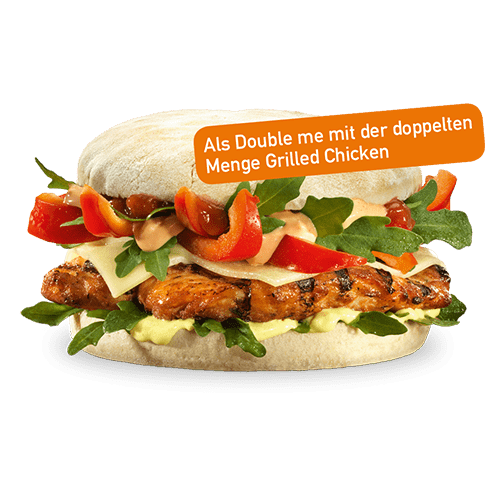 Grilled Chicken Deluxe Double me