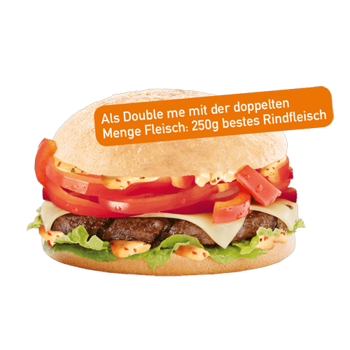 Spicy Spring Burger Double me