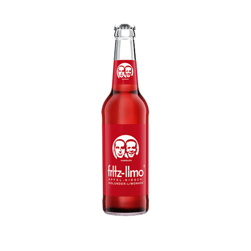 Fritz Limo Apfel-Kirsch-Holunder-Limonade 0,33l