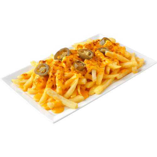 Chili-Cheese Pommes (scharf)