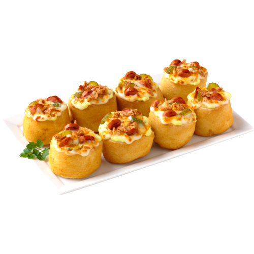 Pizzabrötchen Hot Dogs