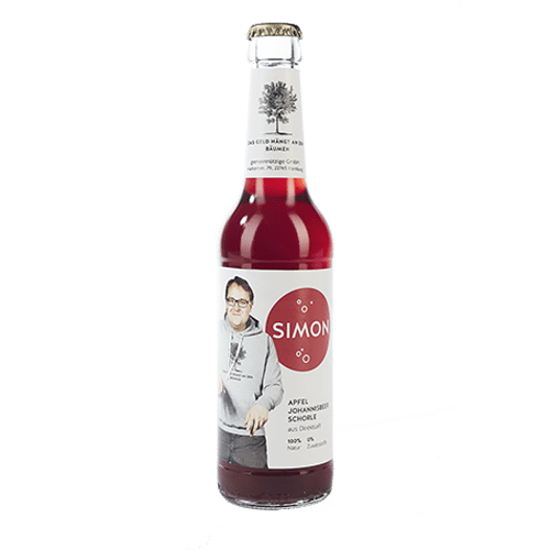 Apfel-Johannisbeer Schorle Simon 0,33l (MEHRWEG)